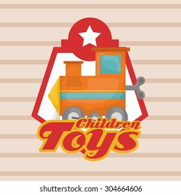 Toys  digital design, vector illustration 10 eps graphic