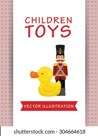 Toys  digital design, vector illustration 10 eps graphic