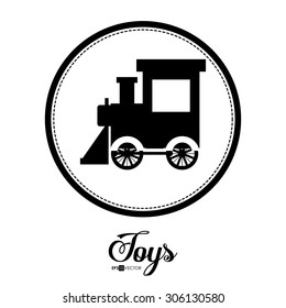 Toys digital design, vector illustration eps 10