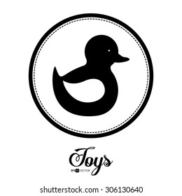 Toys digital design, vector illustration eps 10