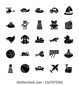 
Toys Glyph Icons 
