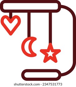 Toys Glyph Two Color Icon For Personal And Commercial Use.
