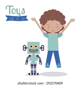Toys icon design, vector illustration eps 10