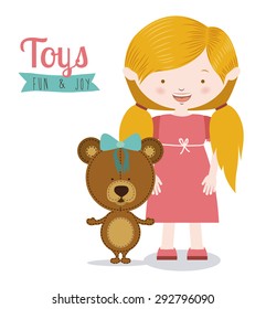 Toys icon design, vector illustration eps 10