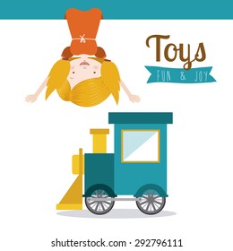Toys icon design, vector illustration eps 10