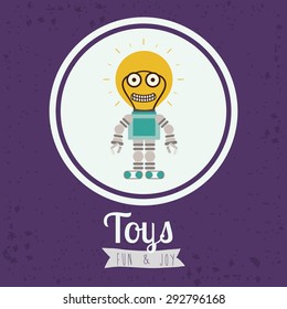 Toys icon design, vector illustration eps 10