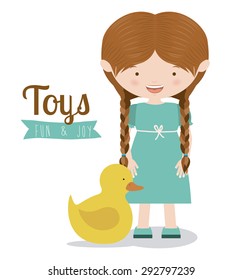 Toys icon design, vector illustration eps 10