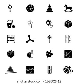 Toys icon set