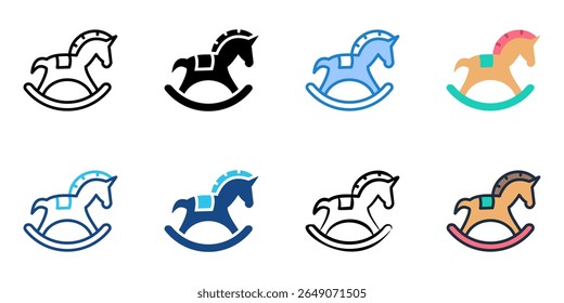Toys icon set multiple style collection 
