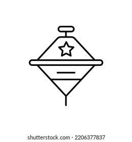 Toys icon. Simple element illustration. Toys concept outline symbol design.