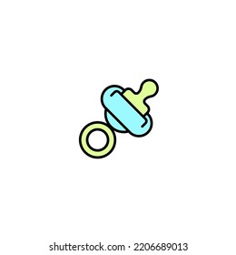 Icono Juguetes. Ilustración de elemento simple. Diseño de símbolos de contorno de concepto de juguetes.