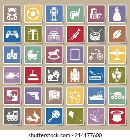 Toys icon Sticker