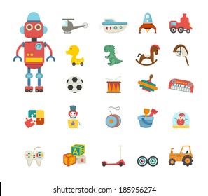 Toys icon vector