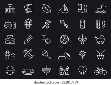 Toys icons