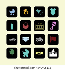 toys icons