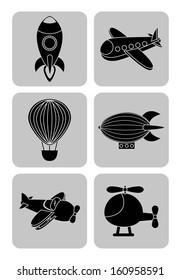 toys icons over white background vector illustration