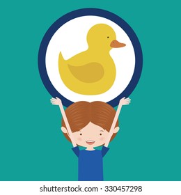 toys kids design, vector illustration eps10 graphic 