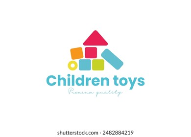 toys logo vector icon illustration