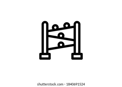 Toys Outline Icon - Walking Ball