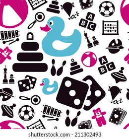 toys seamless pattern