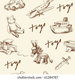 toys seamless pattern