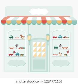Toys shop, birthday party  board