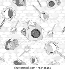 Toys texture. Cube and beanbag kid texture. Texture and pattern for children. Baby