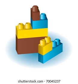 Toys. Vector Illustration. Eps10 Format.