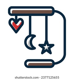 Toys Vector Thick Line Filled Dark Colors Icons For Personal And Commercial Use.
