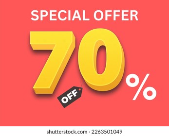 up tp 70 percent off