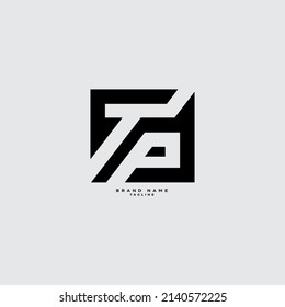 TP Resumen diseño del logotipo del alfabeto de la letra inicial