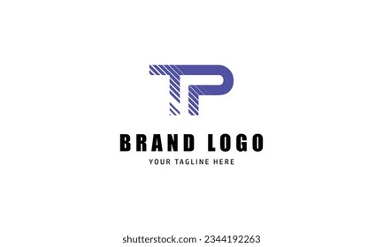 marca TP, creativa, empresa de diseño de forros, diseño de logotipo BLUE.
