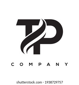 TP creative letter logo design