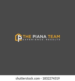 Símbolo vector de diseño de logotipo doméstico TP