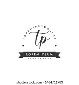 TP Initial beauty monogram logo vector