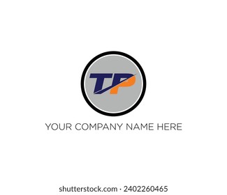 TP letter creative logo design