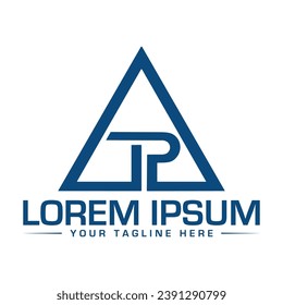 Diseño de logotipo de carta TP Diseño de logotipo único y profesional