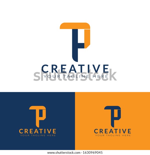 Tp Letter Logo Tp Letter Design 스톡 벡터(로열티 프리) 1630969045