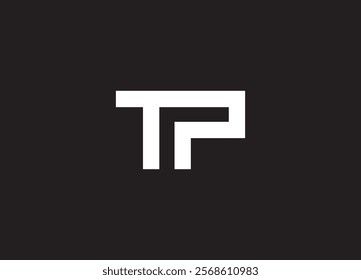 TP Logo Design Template Vector Graphic Branding Element.
