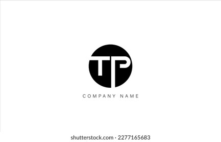 TP, PT, Abstract Letters Logo Monogram