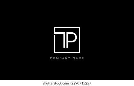 TP, PT, Abstract Letters Logo Monogrm