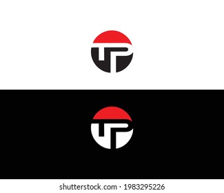 TP And PT Letter Logo Design Template Vector.