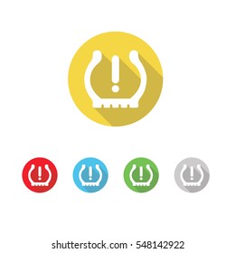 TPMS Icons (Tyre Pressure Monitoring System)