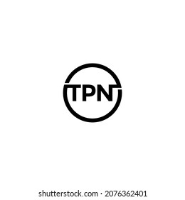 MONOGRAMA DE LOGOTIPO DE LA RPT CON COMBINACIÓN DE CÍRCULOS