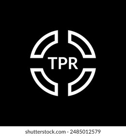 TPR Letter Logo Design,Inspiration for a Unique Identity . abstract Creative Modern Letters Vector Icon Logo Illustration.