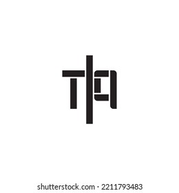 TQ geometric bold concept in high quality professional design that will print well across any print media