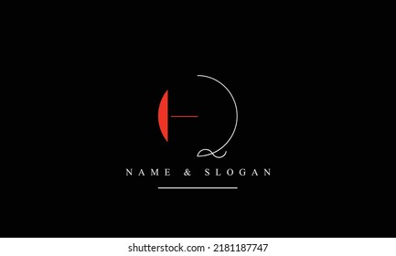 TQ, QT, T, Q abstract letters logo monogram