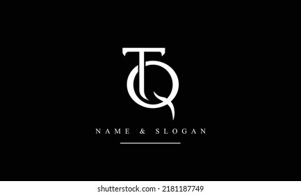 TQ, QT, T, Q abstract letters logo monogram