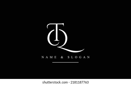 TQ, QT, T, Q abstract letters logo monogram