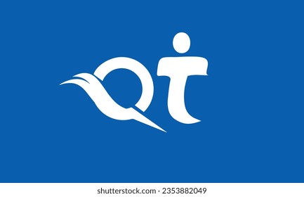 TQ, QT, T, Q abstract letters logo monogram